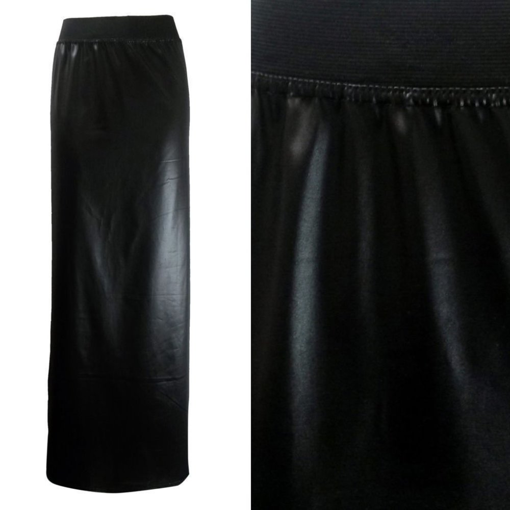 PVC Maxi Skirt 2x3x Plus NWOT